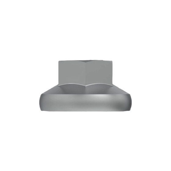 John Deere 9/16" Hexagonal Lock Nut, 2-Pack