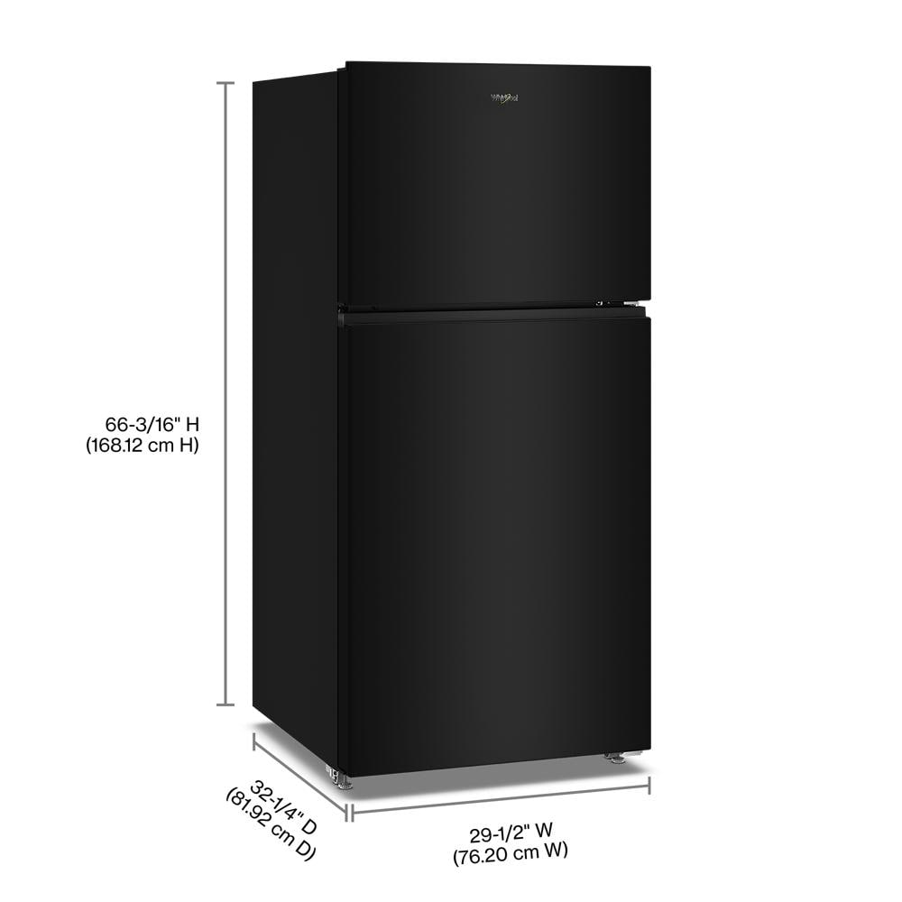 Whirlpool® 30-inch Wide Top Freezer Refrigerator with Total Coverage Cooling- 19 Cu. Ft.