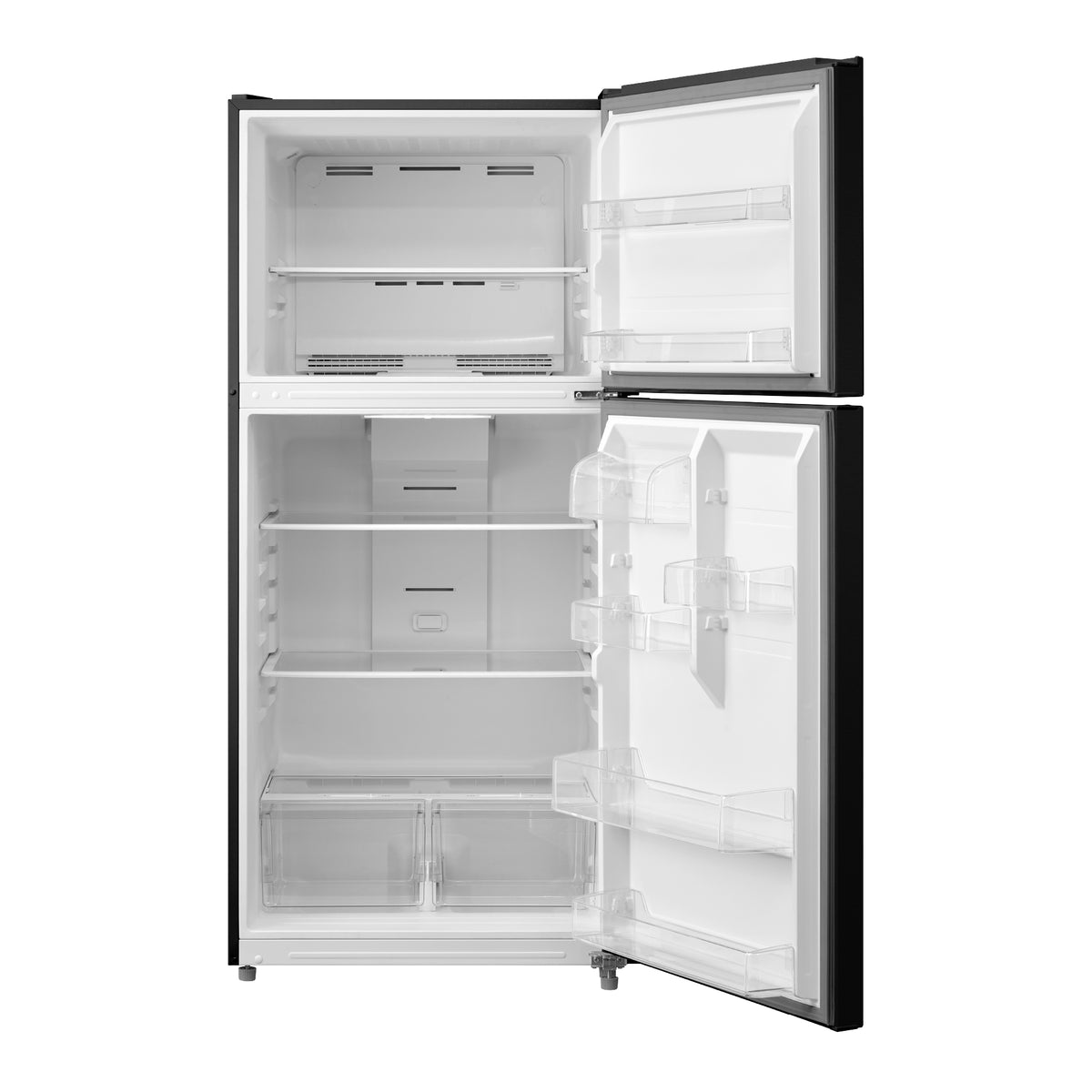 Element Electronics 18.1 cu. ft. Top Freezer Refrigerator - Black, ENERGY STAR (ERT18CSEB)