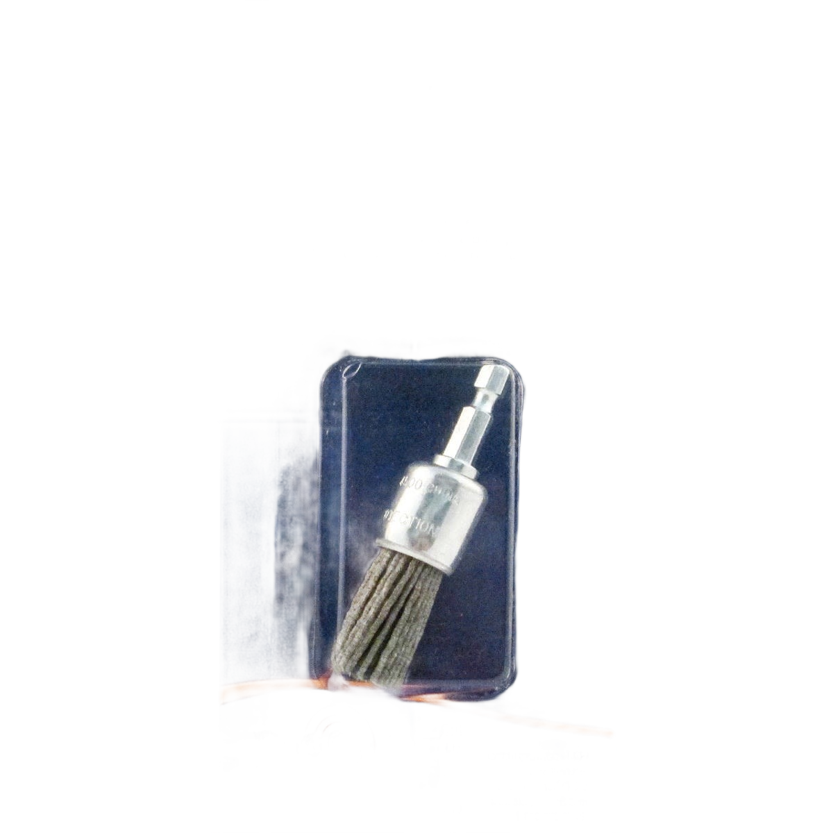 Extra coarse 3/4 inch end brush with metal bristles for heavy-duty cleaning in tools and home improvement tasks