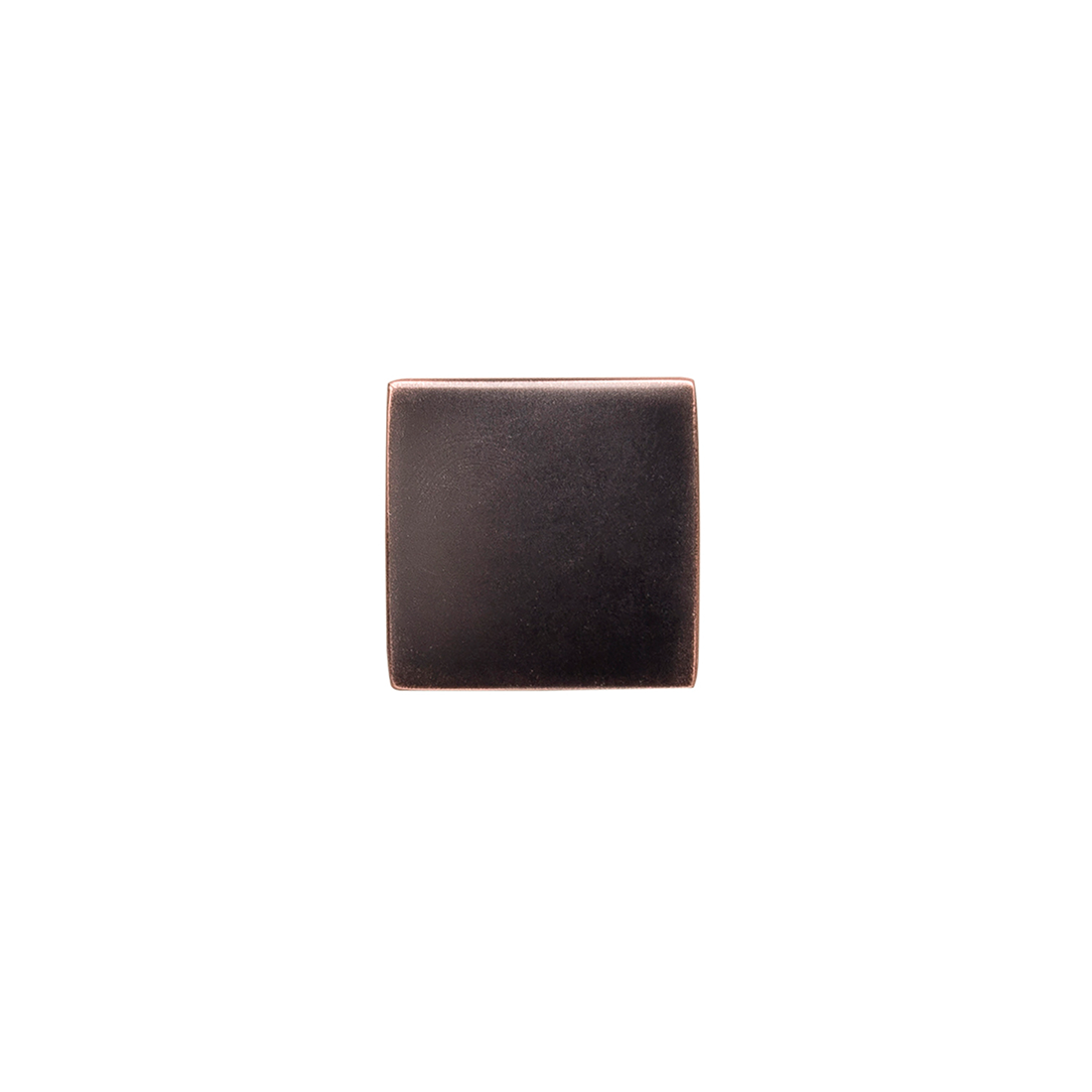 Classic oil rubbed bronze square knob for cabinet and furniture hardware in home improvement under $50 collection