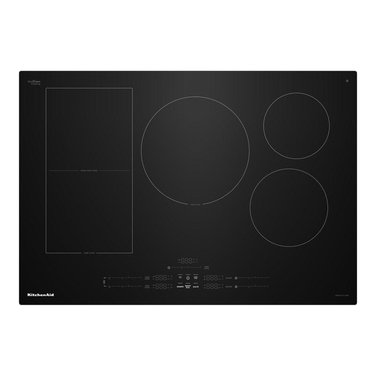 30" Temp Cook™ Induction Cooktop with 5 Cooking Zones