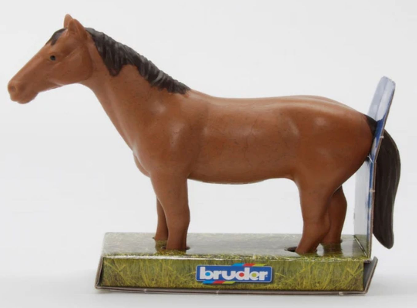 Brown plastic toy horse crafted for imaginative play in Bruder Toys and remote-controlled toys collections