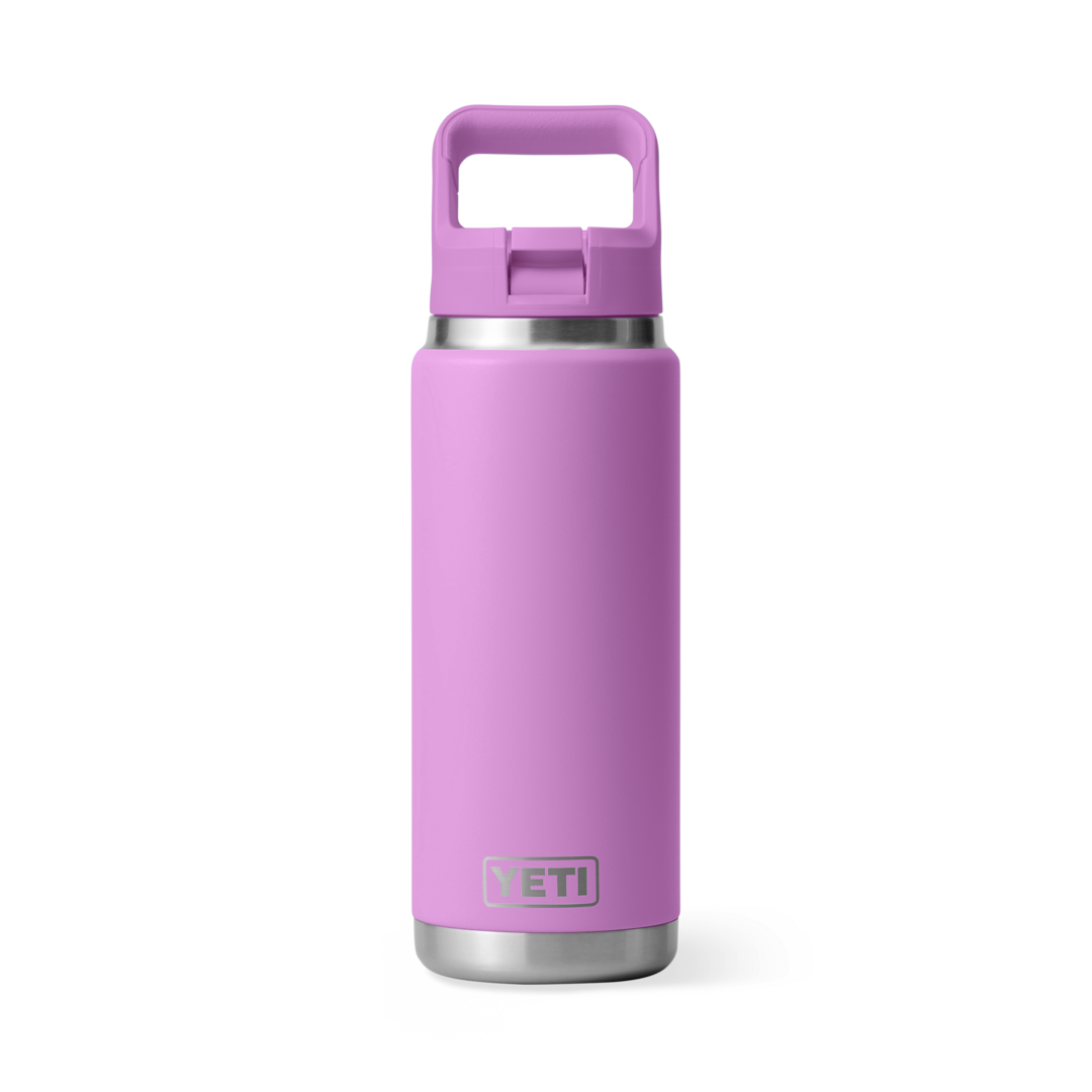 Pink insulated stainless steel 26 oz. bottle with straw cap from Drinkware and Kitchen & Kitchenware collections
