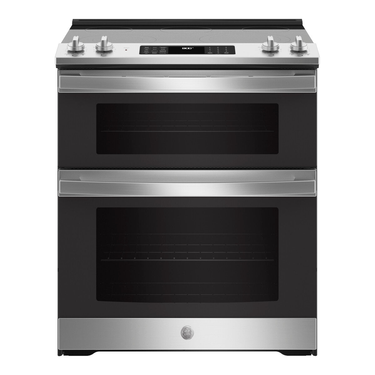 GE 30" Slide-In Electric Convection Double Oven Range