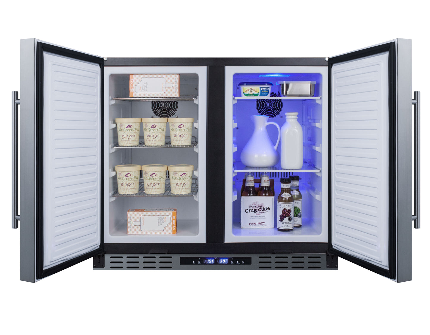 36" Wide Built-In Refrigerator-Freezer, ADA Compliant