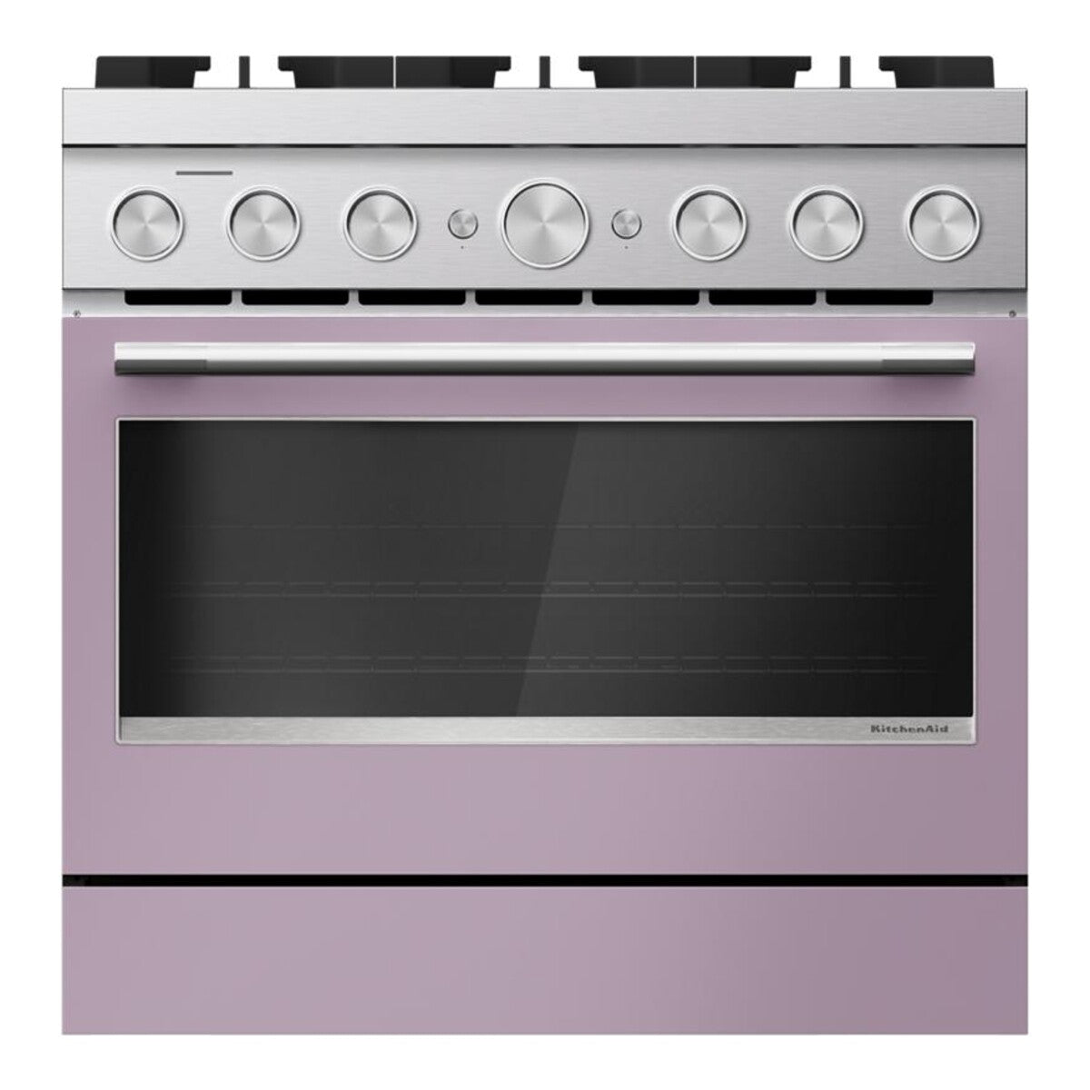 36-Inch 6 Burner Commercial-Style Dual Fuel Range with No Preheat Air Fry Mode
