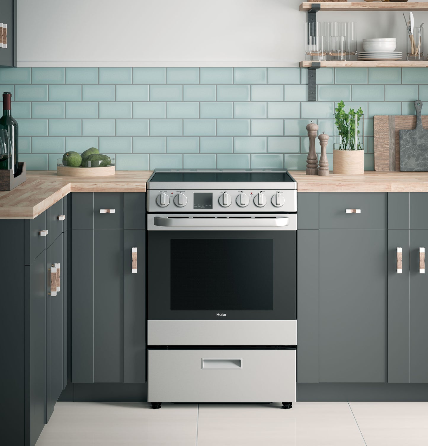 Haier ENERGY STAR® 24" 2.9 Cu. Ft. Electric Range