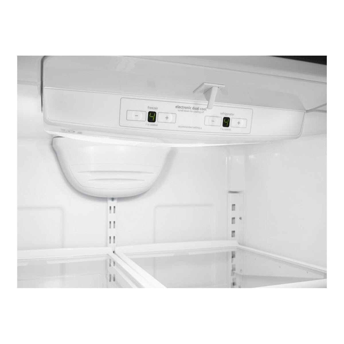 30-inches wide Bottom-Freezer Refrigerator with SpillGuard™ Glass Shelves - 18.7 cu. ft.
