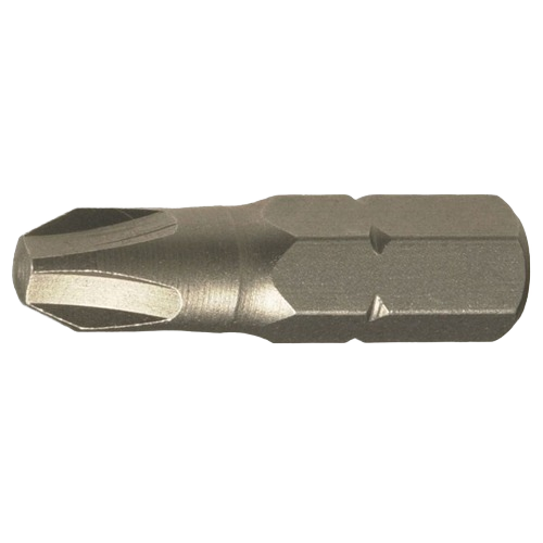Hardened steel Hillman Dual Torq #2 screwdriver bit for fasteners in hardware and home improvement tools collection under $50