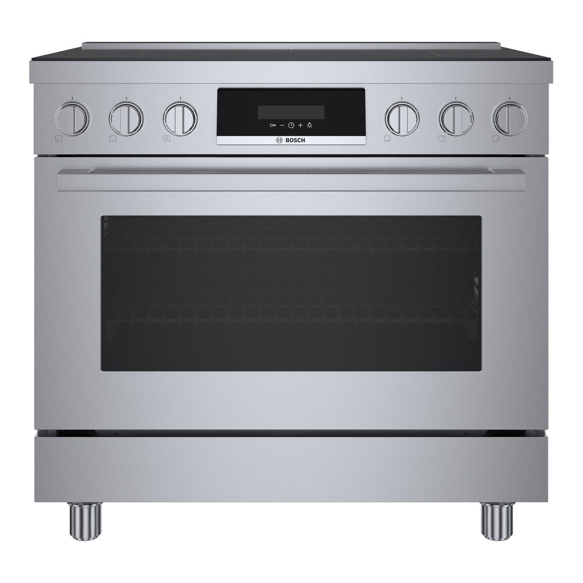 800 Series, Induction freestanding range, 36'', Stainless Steel