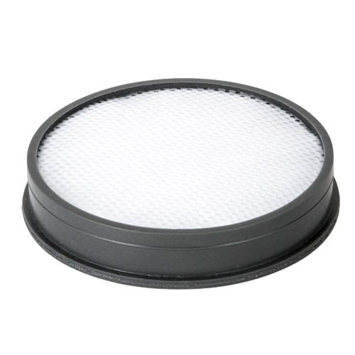 Round black-framed replacement filter with white mesh for Hoover Windtunnel Air vacuum cleaner models