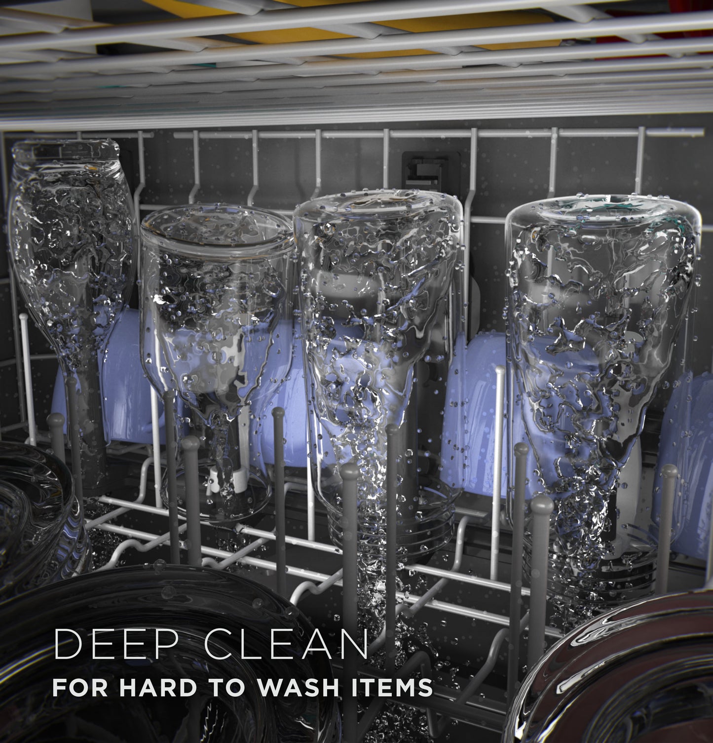 GE® ENERGY STAR® Top Control with Stainless Steel Interior Door Dishwasher with Sanitize Cycle & Dry Boost