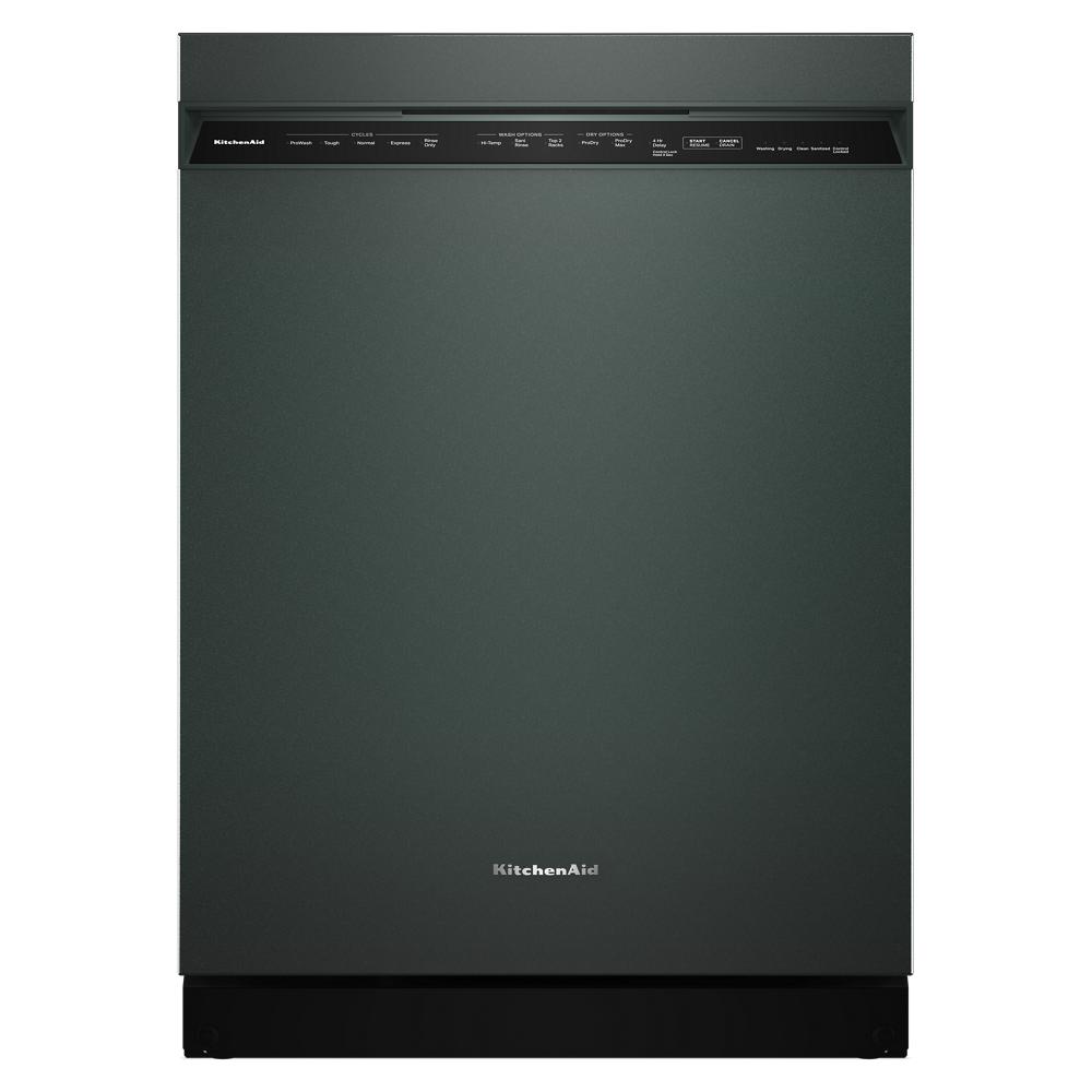 Matte black KitchenAid dishwasher with top control panel from dishwashers and kitchen & kitchenware collection