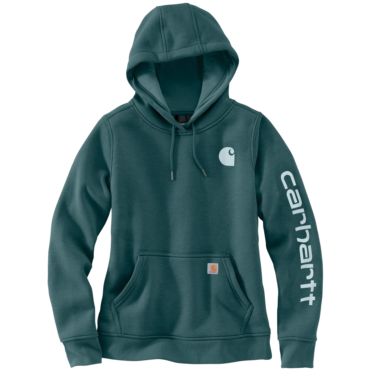 Carhartt Women's Relaxed Fit Midweight Logo/Sleeve Graphic Hoodie