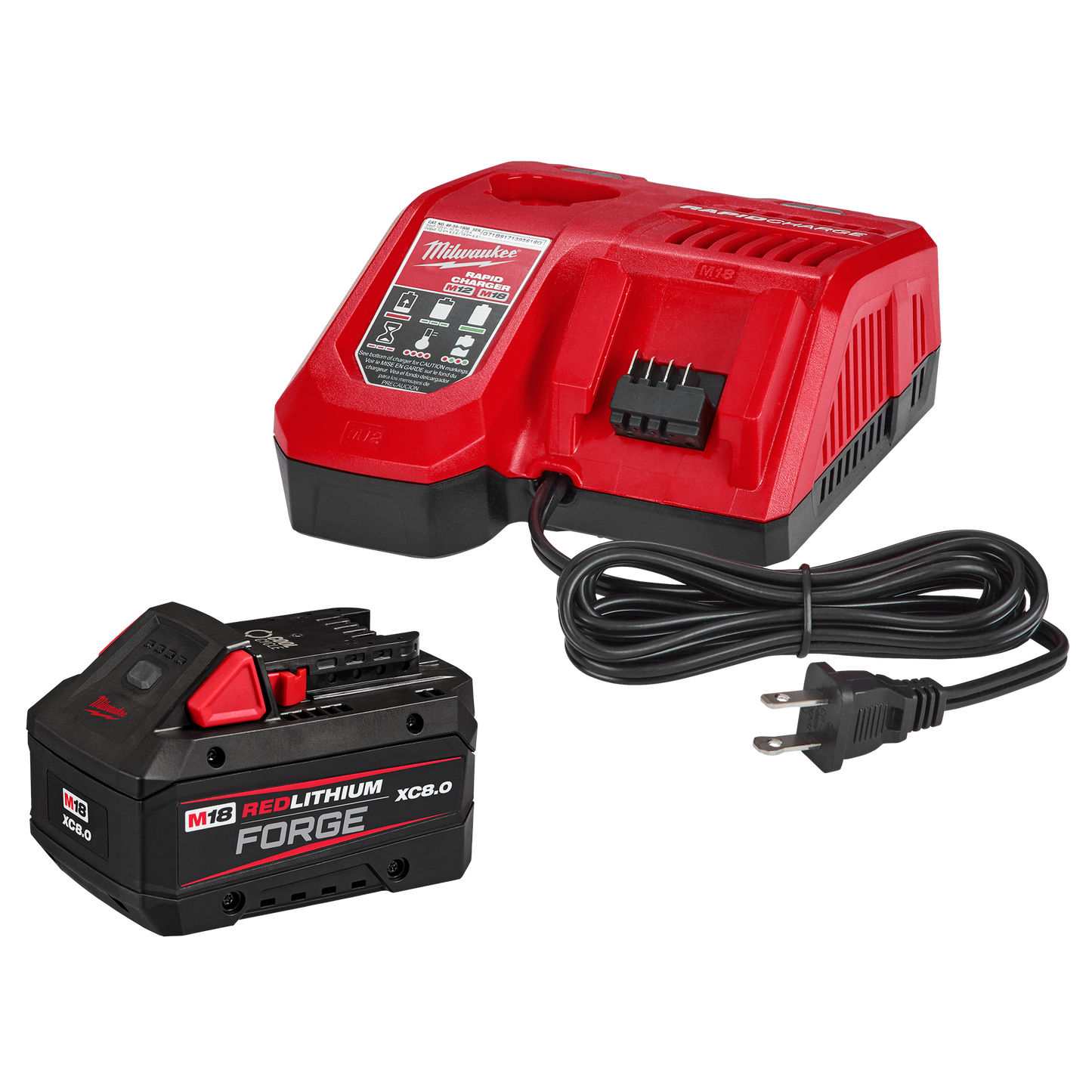 Milwaukee M18™ REDLITHIUM™ FORGE™ XC8.0 Starter Kit
