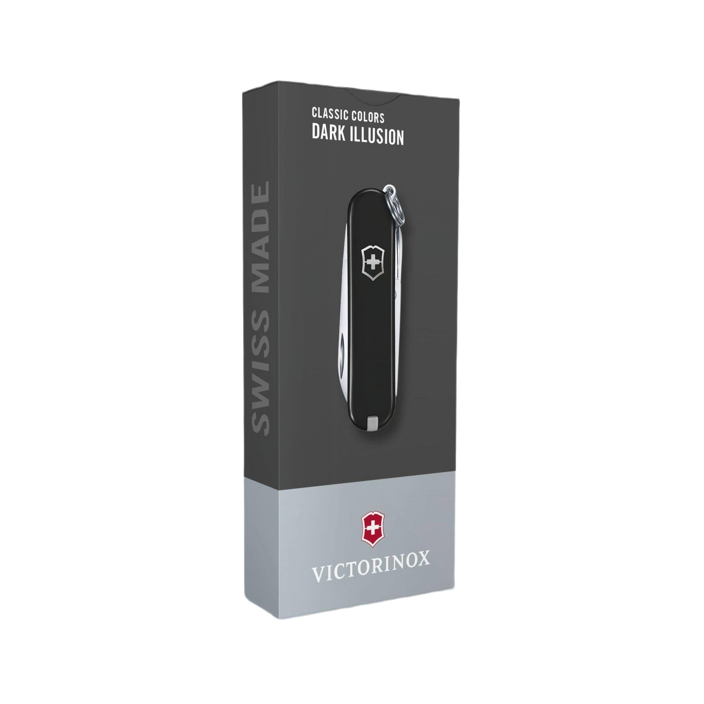 Victorinox Swiss Army Classic SD pocket knife in dark illusion, compact multi-tool for cutting and woodworking under $50 collections