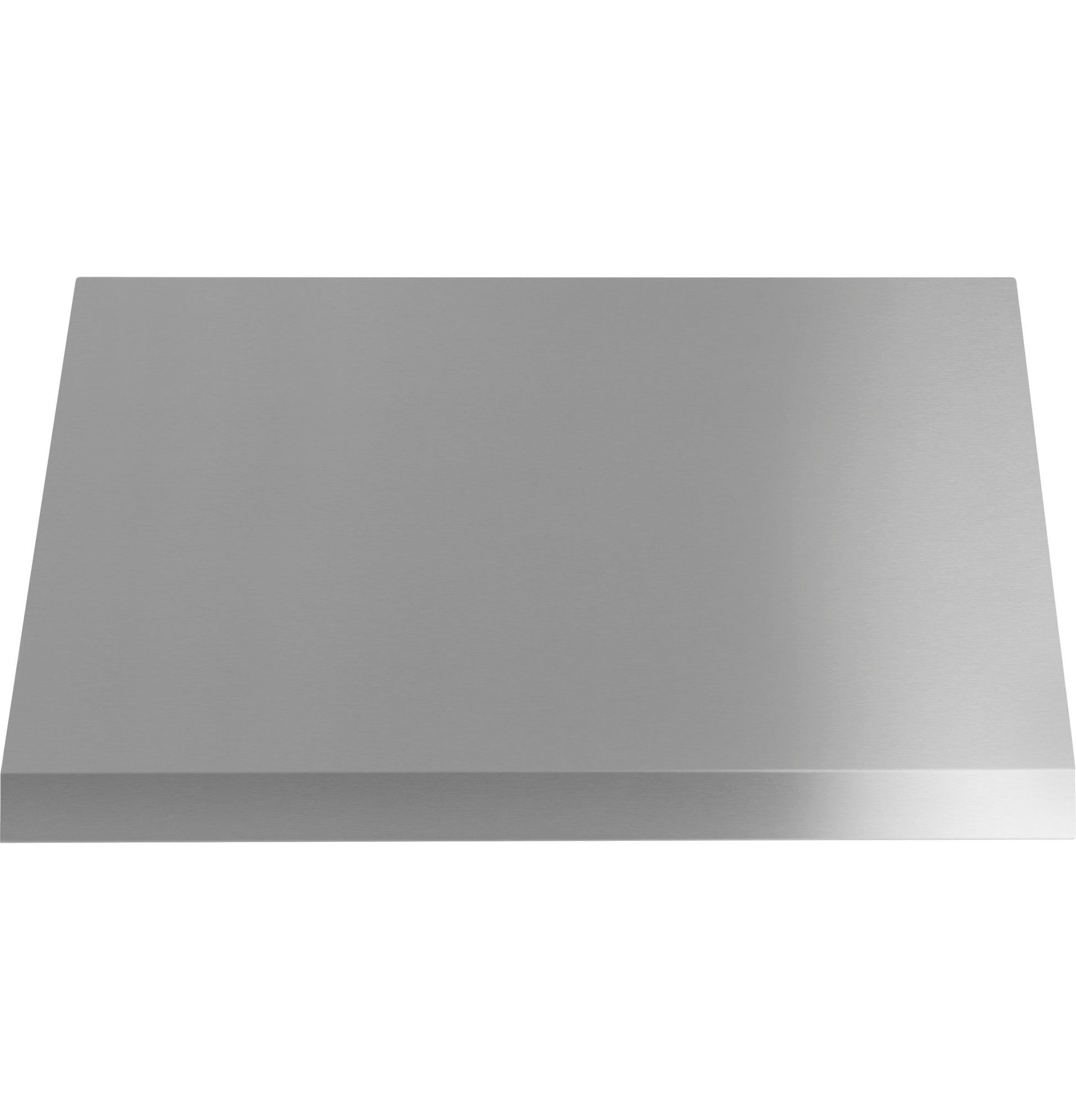 Sleek stainless steel commercial style range hood for kitchen ventilation in appliances and range hoods collections