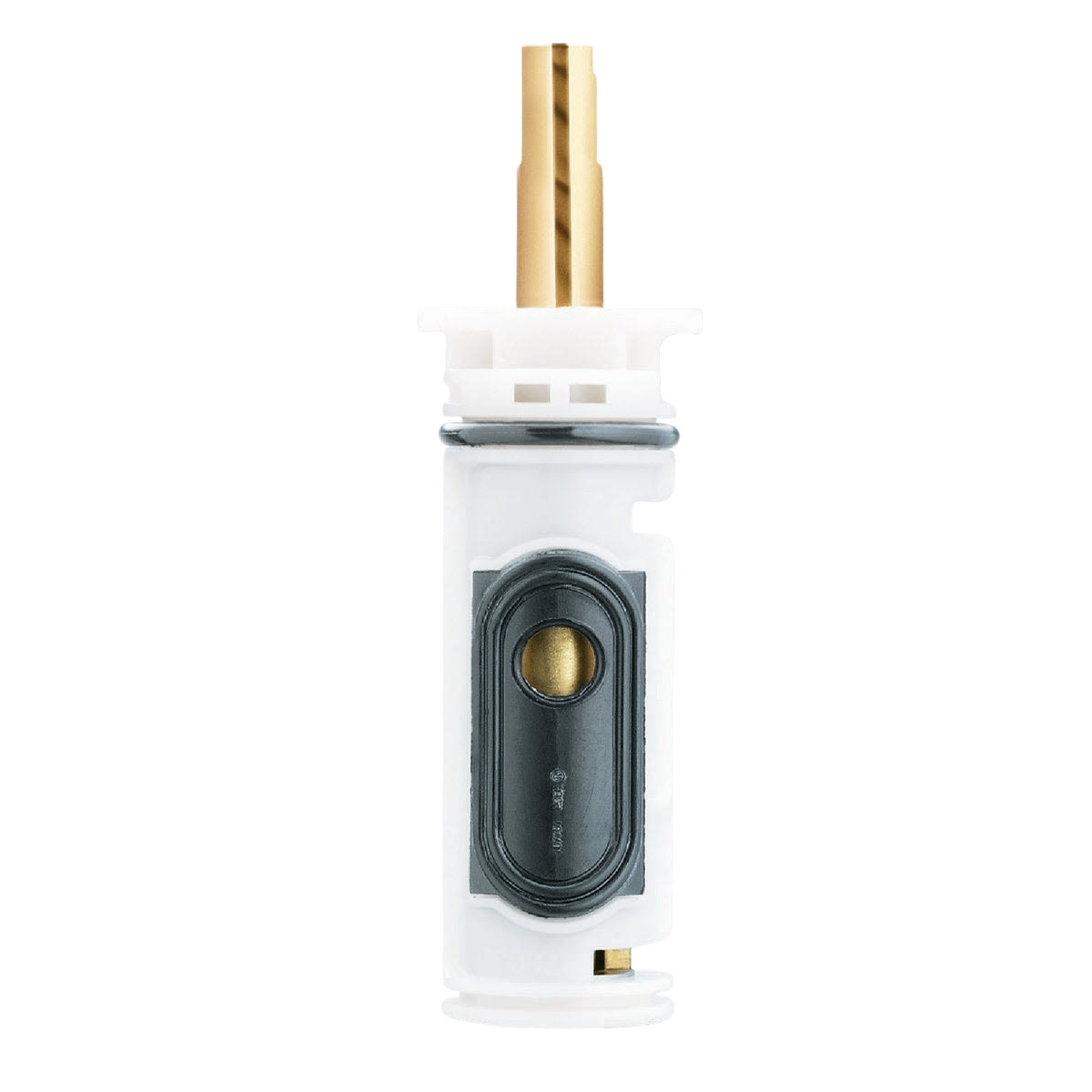 Replacement cartridge for faucets made of durable brass for plumbing repair and faucet parts under $100 collections