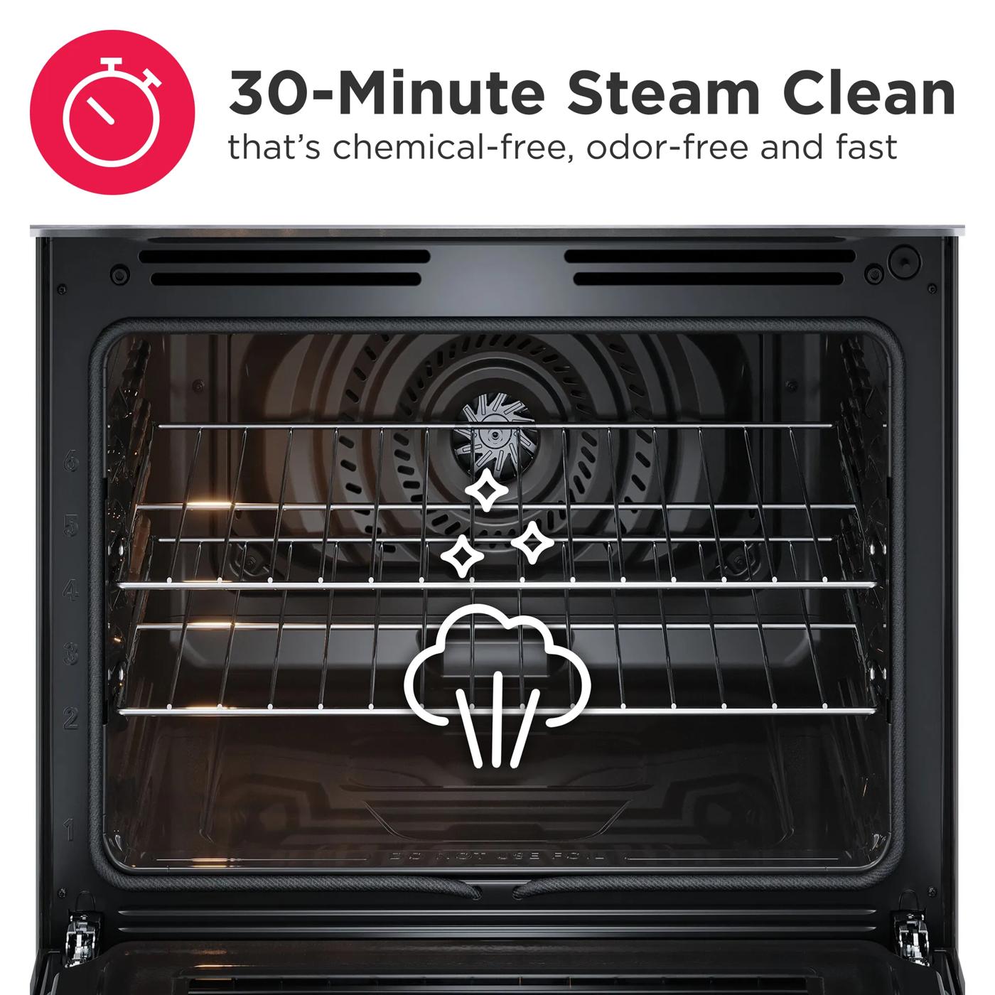 30" Front Control Gas Range with Air Fry