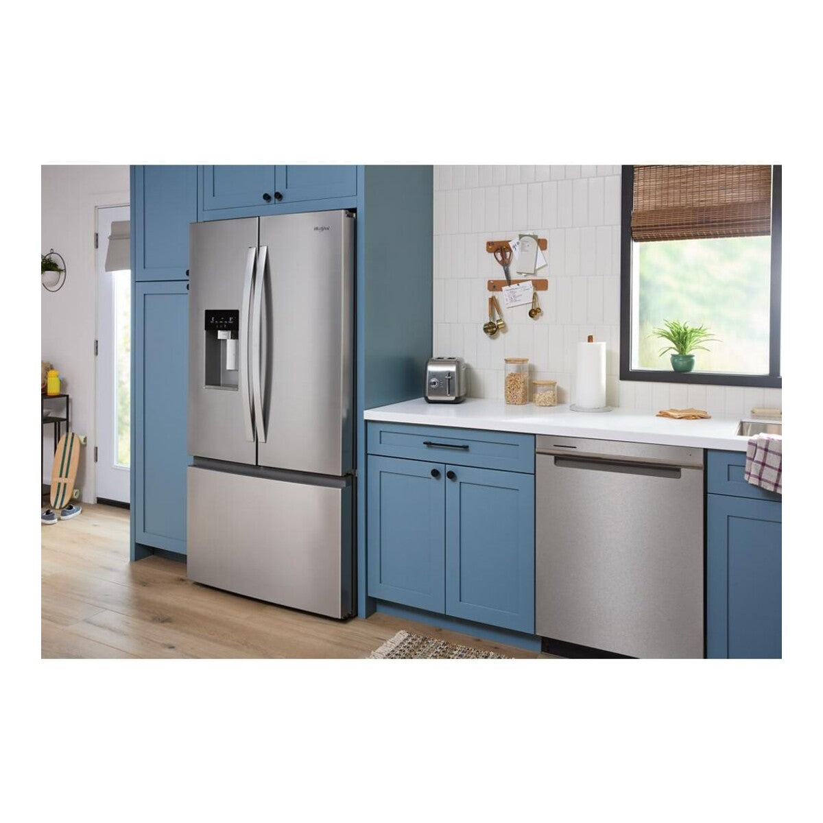 36-inch Wide True Counter Depth 3-Door French Door Refrigerator - 23.4 cu. ft.
