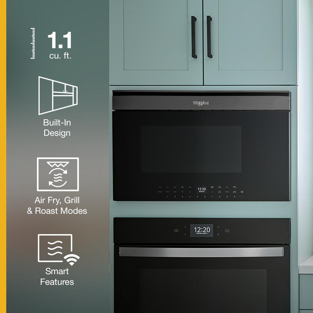 30-inch Built-In Smart Multifunctional Microwave Oven with Air Fry - 1,000 watts