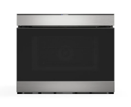 Built-in flat panel microwave drawer with stainless steel finish and convection features in microwaves and kitchen appliances collection