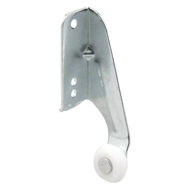 Metal bracket with white nylon roller for smooth drawer operation in Cabinet & Furniture Hardware and Hardware collections under $50