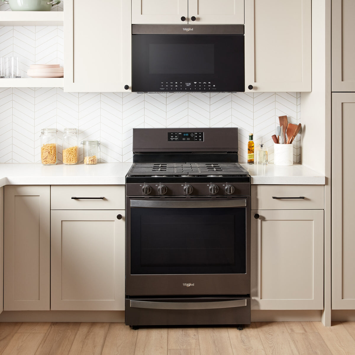 Air Fry Over-the-Range Microwave with Advanced Sensing Technology