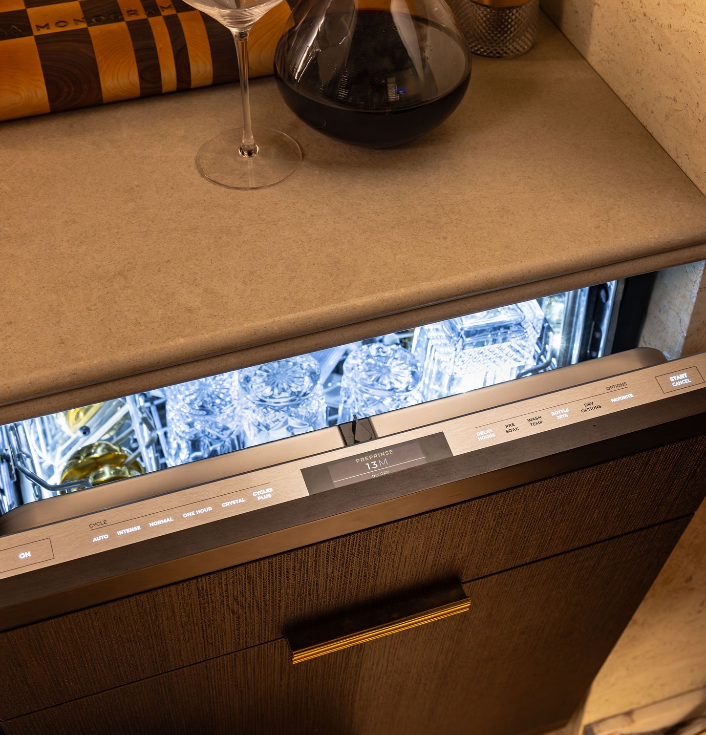 Monogram 24" Premium Fully Integrated Dishwasher - Stainless Steel
