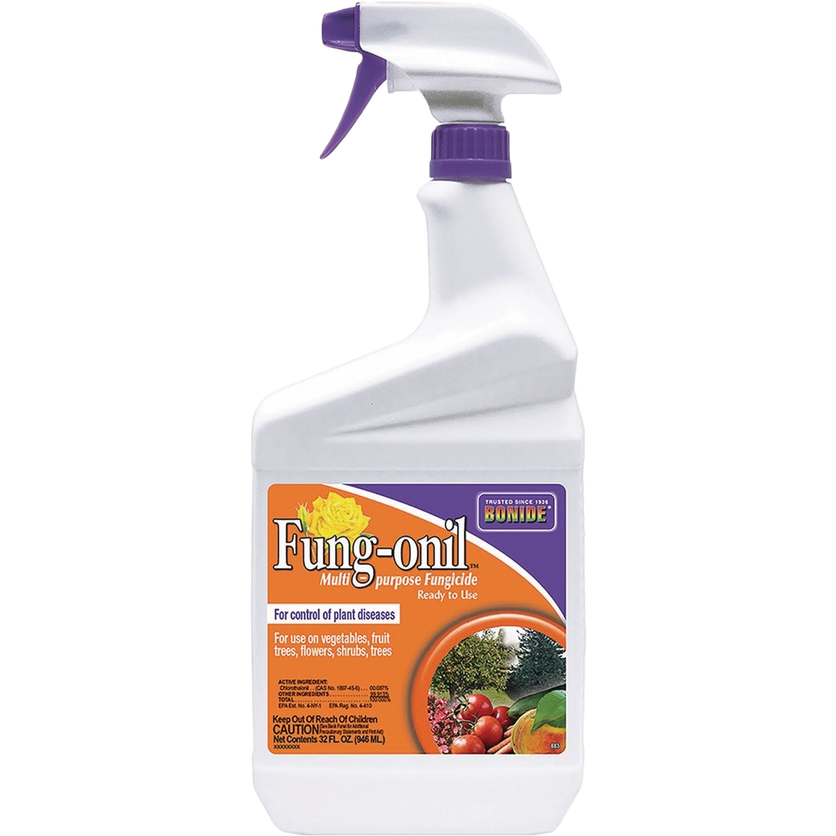 32 oz. Bonide Fung-Onil spray bottle for plant disease control in lawn care and plant care collections under $50