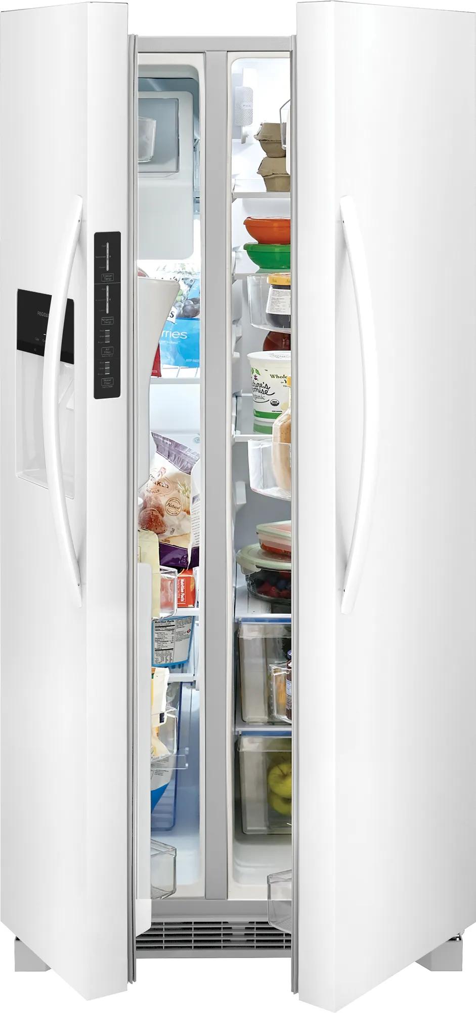 22 Cu. Ft. 33" Standard Depth Side by Side Refrigerator