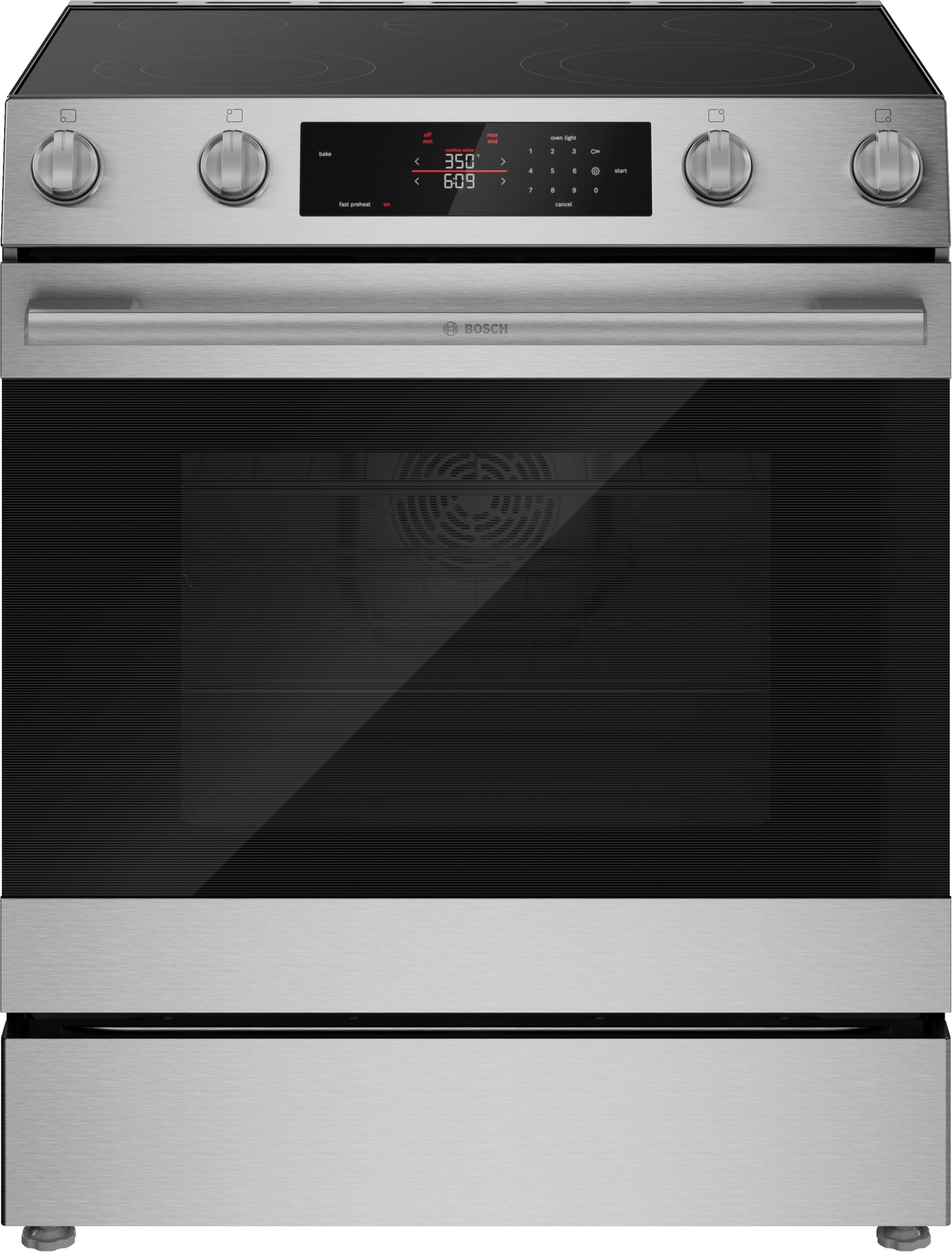 300 Series, Electric Slide-in Range, 30'', Stainless Steel