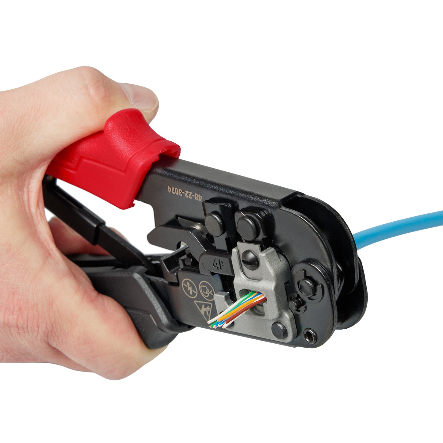 Milwaukee Ratcheting Pass-Through Crimper & Stripper