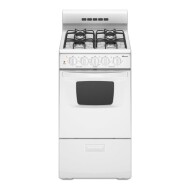 20-inch Gas Range with Compact Oven Capacity