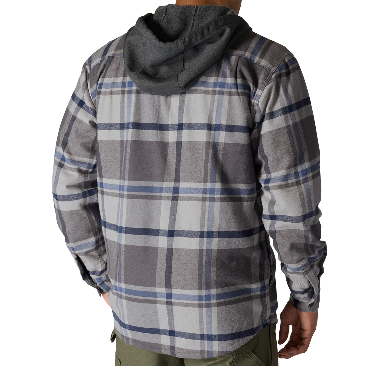 Carhartt Hamilton Relaxed Plaid Shirt Jac - Gravel, 3XL