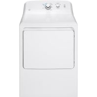 GE 6.2 cu. ft. Capacity Gas Dryer with Up To 120 ft. Venting and Shallow Depth