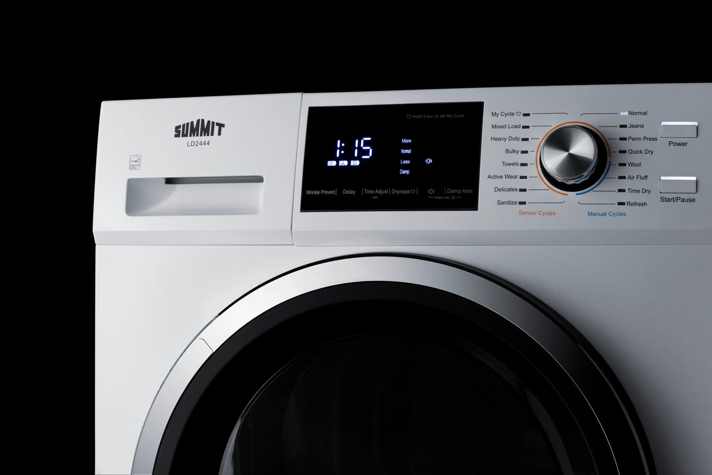 24" Wide 208-240V Heat Pump Dryer