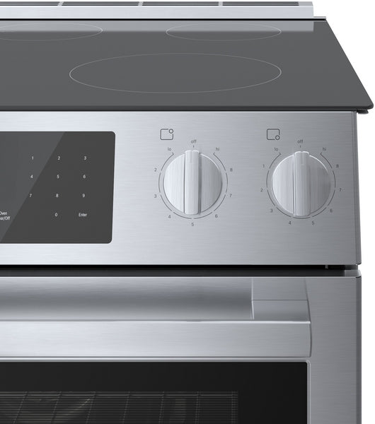 800 Series, Electric Slide-in Range, 30'', Stainless Steel