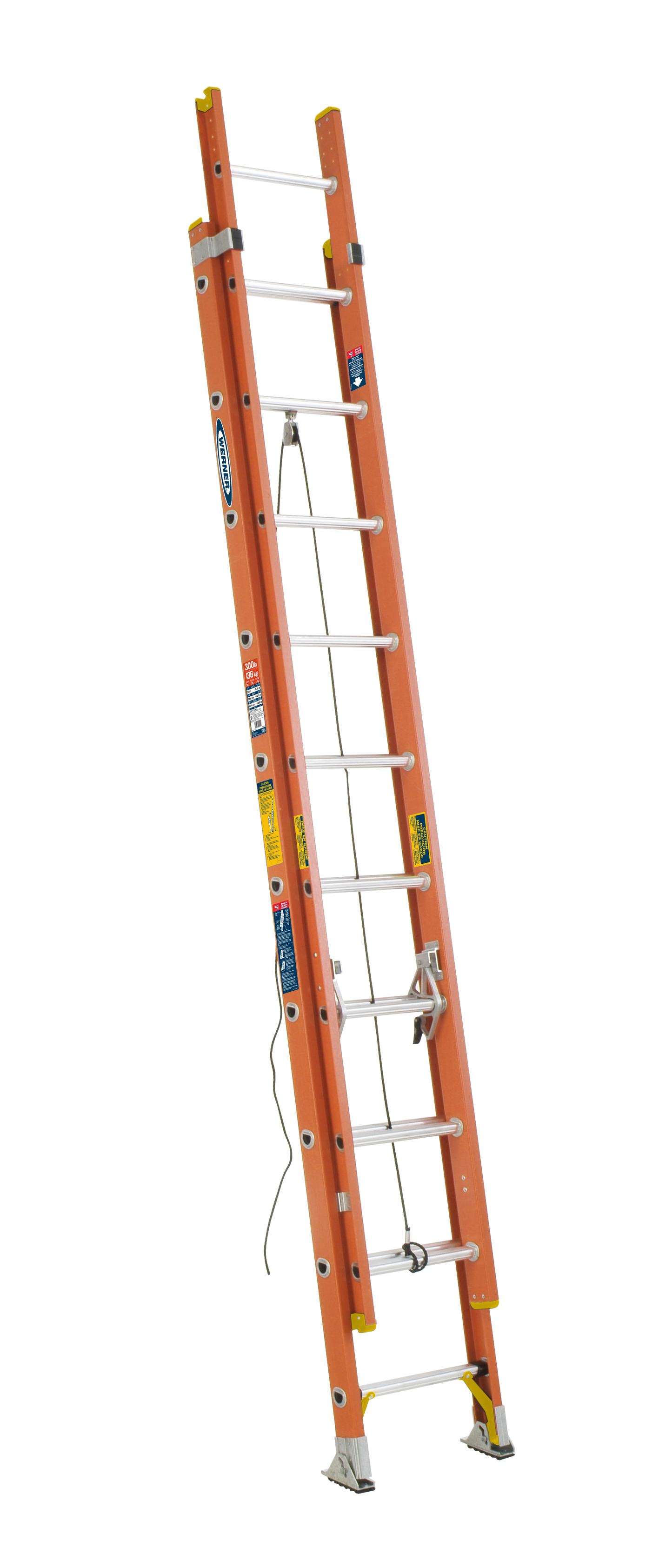 Werner 20 ft. Fiberglass Extension Ladder