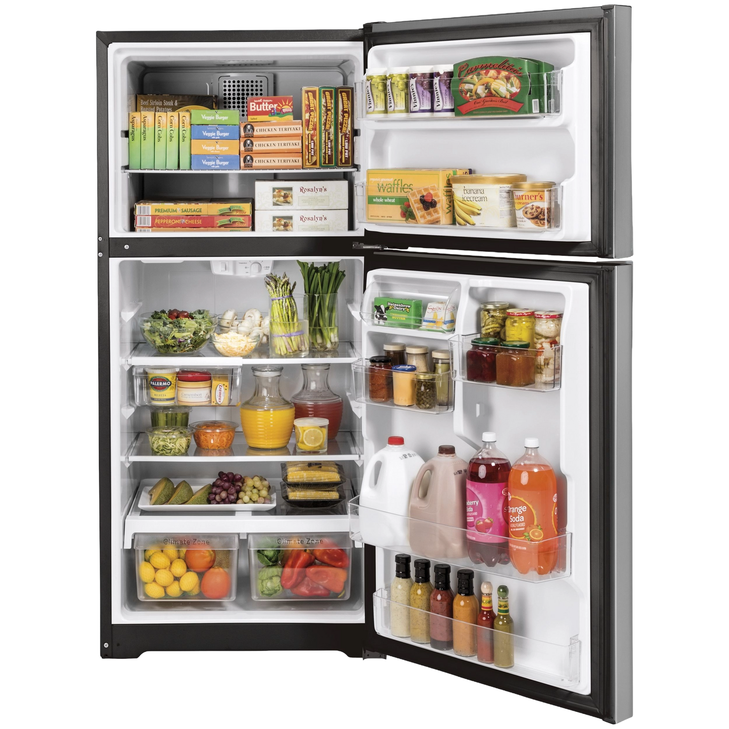 GE® ENERGY STAR® 19.2 Cu. Ft. Top-Freezer Refrigerator