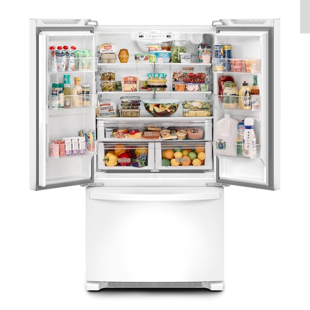 36-Inch Wide Counter-Depth French Door Bottom Mount Refrigerator - 20 cu. ft.