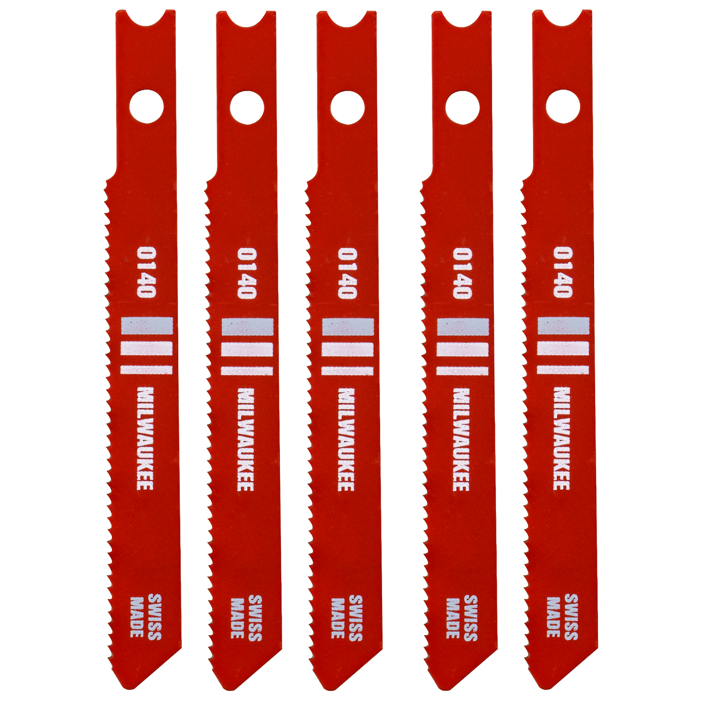 Milwaukee 2-3/4" 24TPI U-Shank Metal High Speed Steel Jig Saw Blades (5 PK)