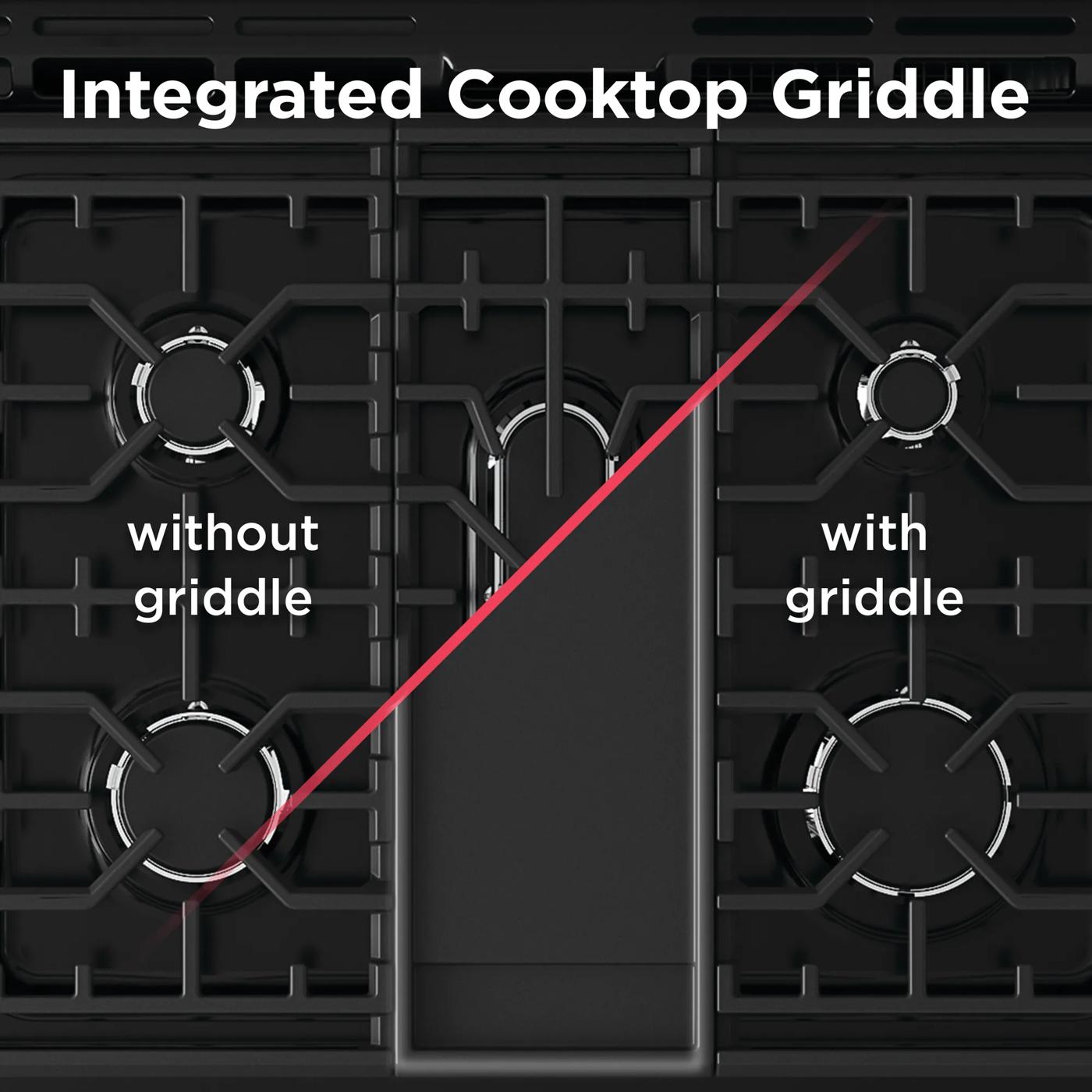 30" Gas Range with No Preheat and Air Fry