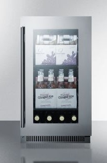 18" Wide Built-In Beverage Center
