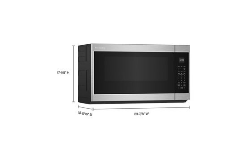 1.9 Cu. Ft. Microwave Hood Combination with Auto Functions