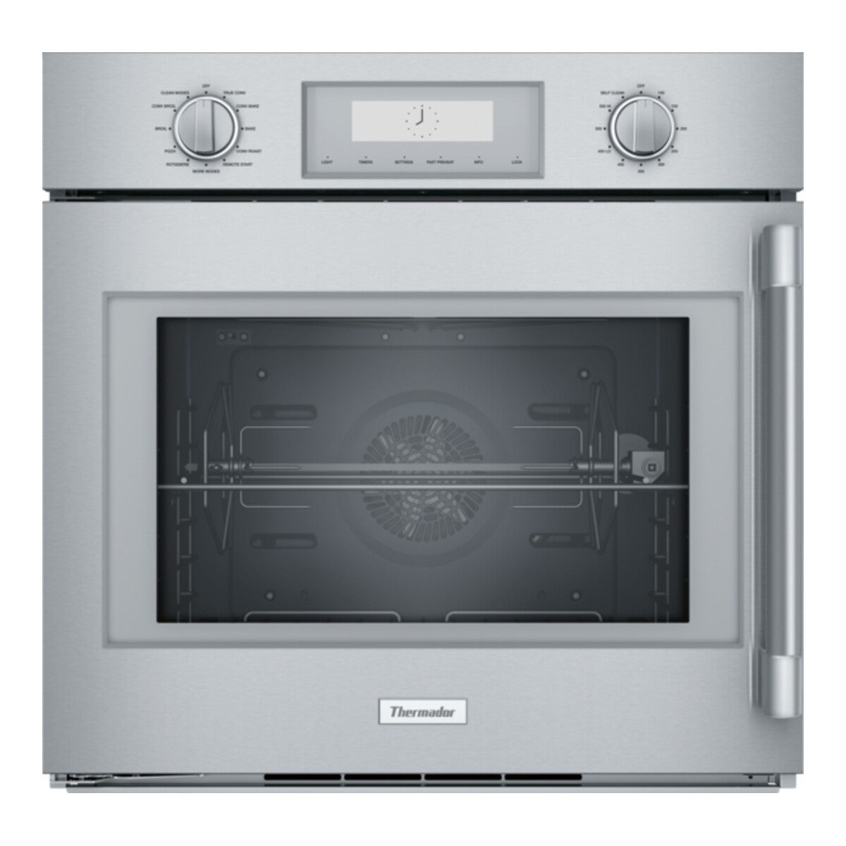 Professional, Single Wall Oven, 30'', Left Side Opening Door, Stainless Steel
