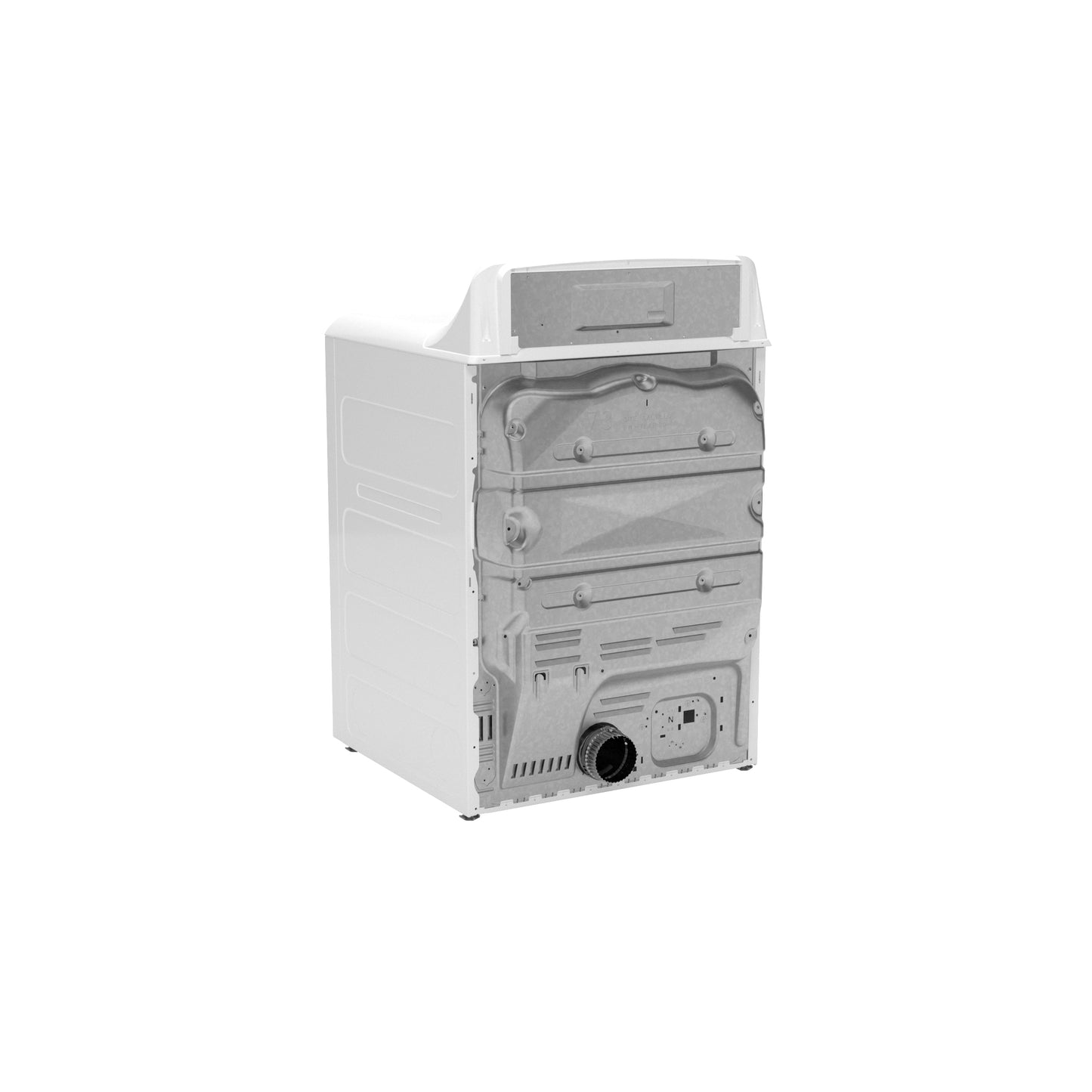 GE® 7.2 cu. ft. Capacity Electric Dryer with Up To 120 ft. Venting and Reversible Door