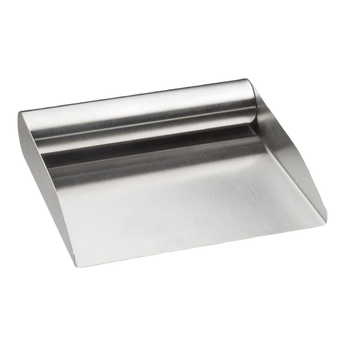 Stainless steel food scoop designed for easy ingredient transfer in kitchen gadgets and cooking utensils collections under $50