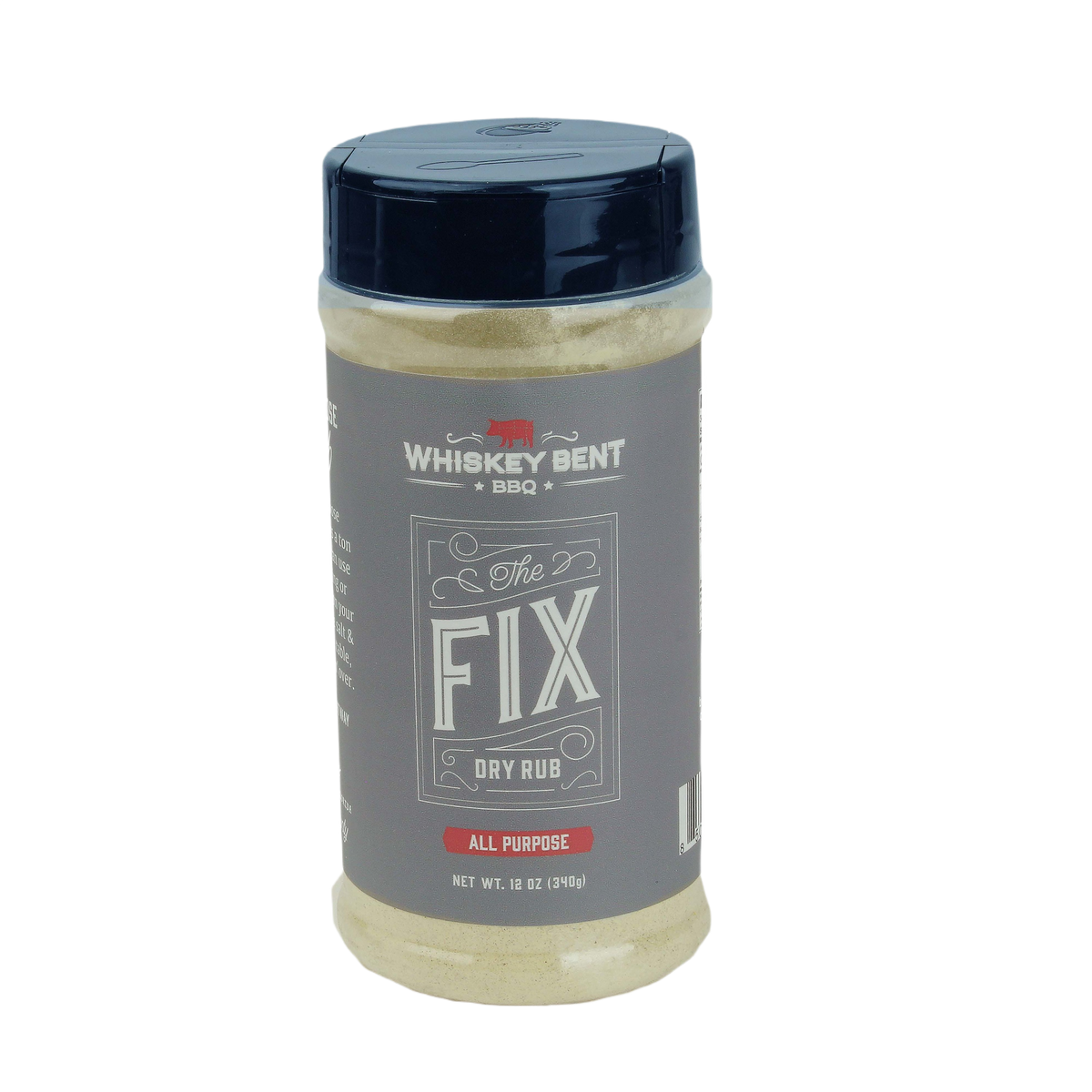 Whiskey Bent BBQ The Fix Gluten Free Dry Rub 12 oz – Hartville